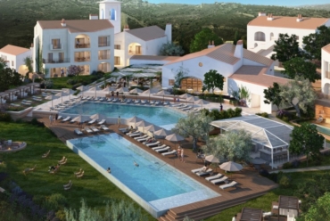 O projeto do futuro resort no no interior do Algarve | Foto: Reprodução