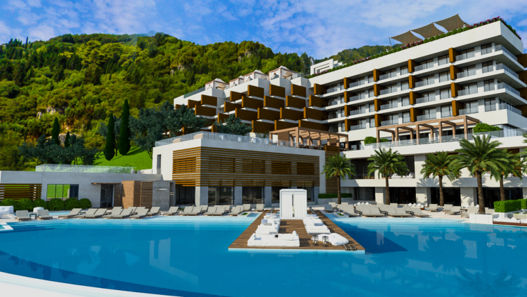 O exterior do Angsana Corfu | Foto: Divulgação