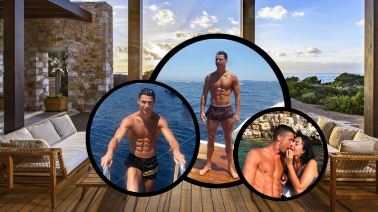 Cristiano Ronaldo e Georgina Rodríguez em férias na Grécia | Foto: Reprodução
