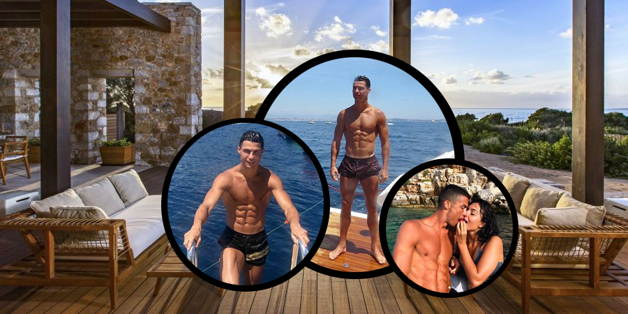 Cristiano Ronaldo e Georgina Rodríguez em férias na Grécia | Foto: Reprodução