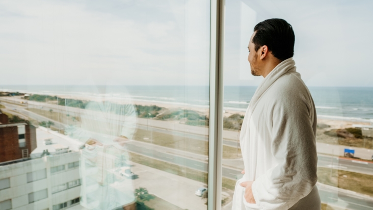 Vinicius Belo no The Grand Hotel Punta del Este | Foto: Wiggo Berge