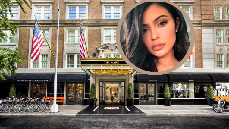 Kylie Jenner na Grand Penthouse do The Mark Hotel