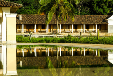 Fachada da Fazenda Alliança, fachada de uma hotel fazenda no Vale do Café