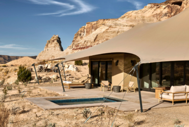 Tenda do Camp Sarika by Amangiri em Utah