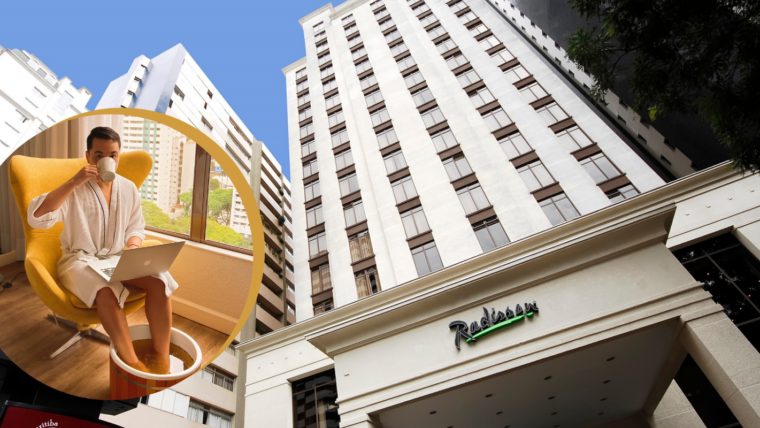 Vinicius Belo no Radisson Hotel Curitiba