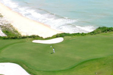 Visão de longe do Club Med Trancoso