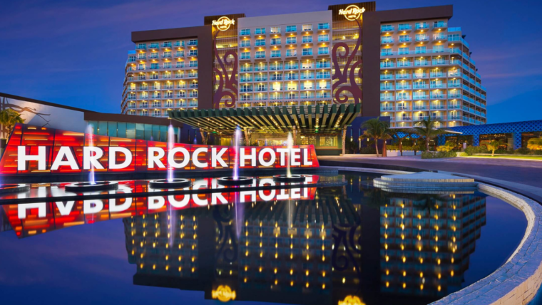 Faixada do Hard Rock Cancun