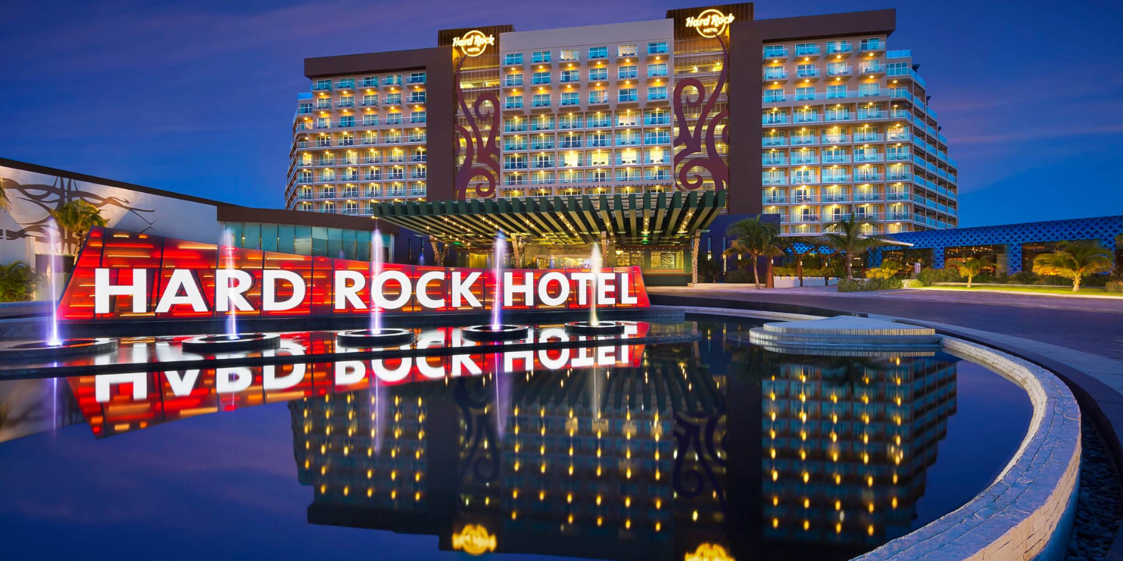 Faixada do Hard Rock Cancun