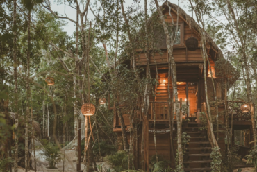 Anand Ecoaldea, pousada sustentável na selva mexicana