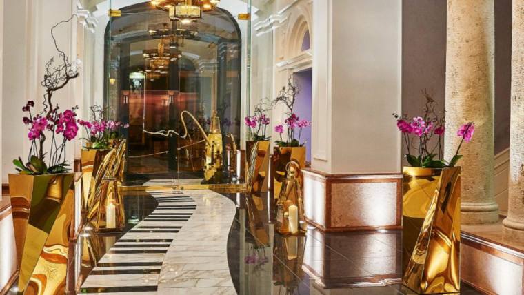 Lobby do Aria Budapest Hotel