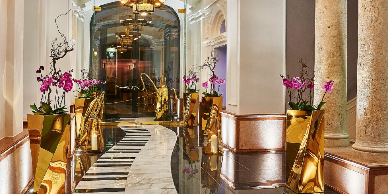 Lobby do Aria Budapest Hotel