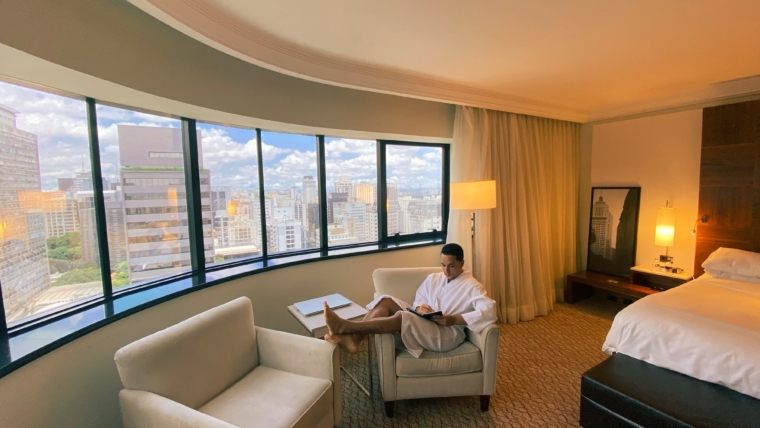 Vinicius Belo no Renaissance São Paulo Hotel | Foto: Check Hotels