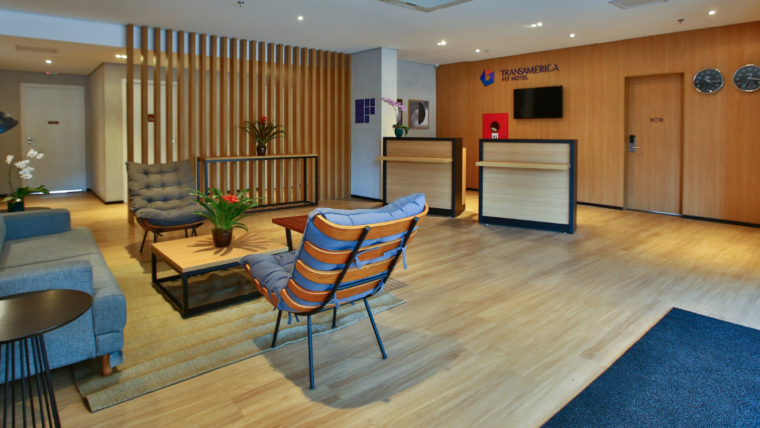 Lobby do Transamerica FIT SINOP Mato Grosso