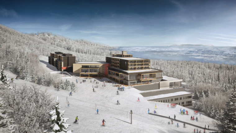 Design do Club Med Québec Charlevoix