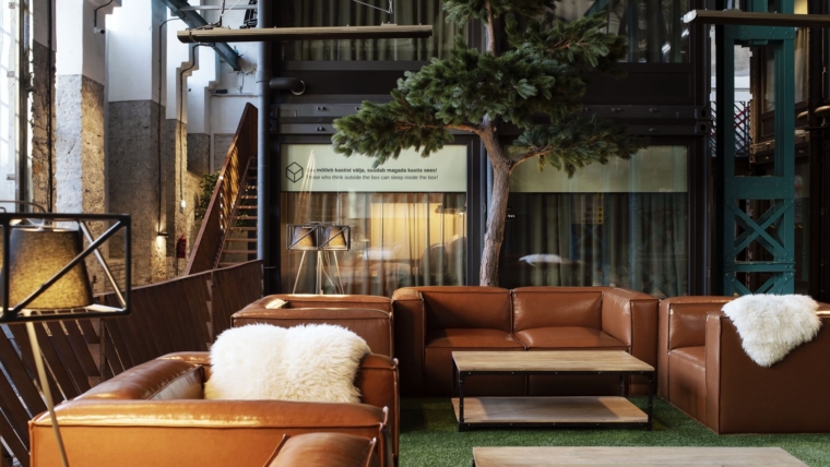 Lounge do Hektor Container Hotel