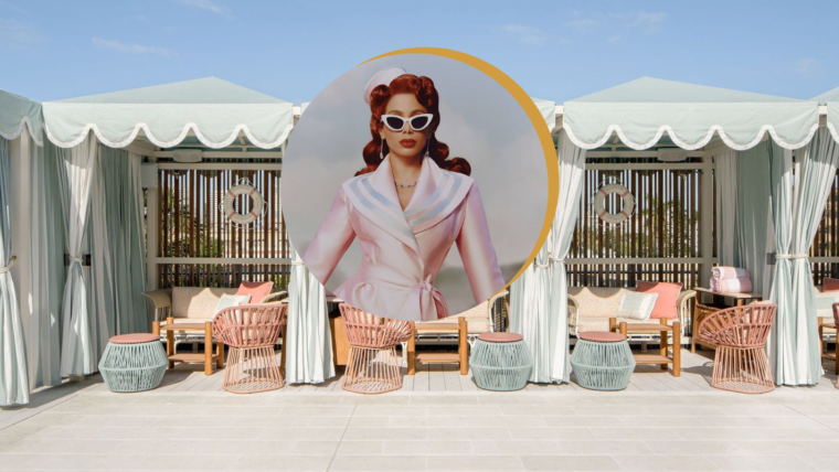 Piscina e Anitta The Goodtime Hotel