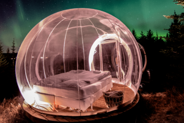 Buubble Hotel, hotel bolha na Islândia