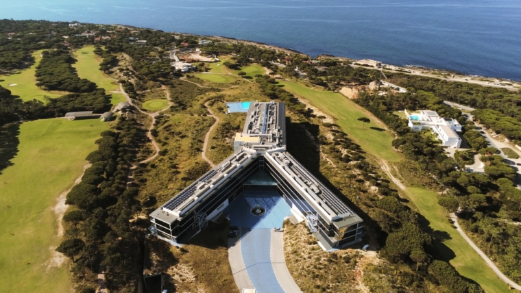 The Oitavos vista aérea