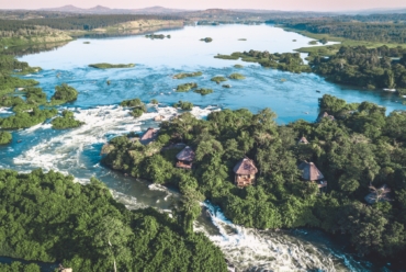 Lemala Wildwaters Lodge vista aérea