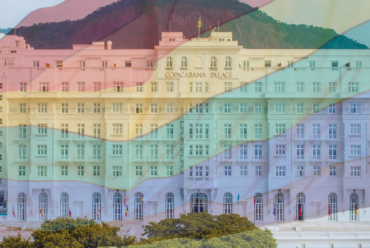 Copacabana Palace bandeira orgulho LGBTQ