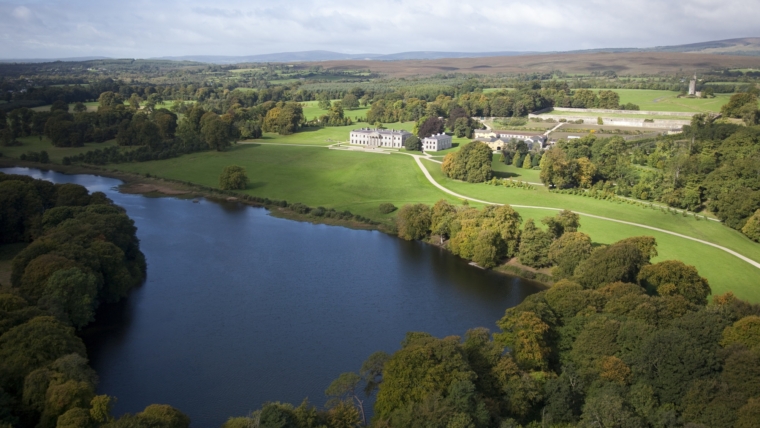 Ballyfin hotel deluxo na Irlanda