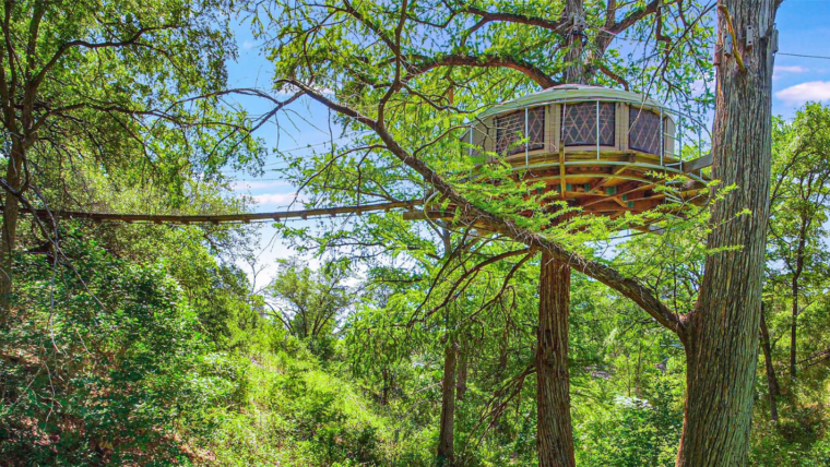 Cypress Valley Treehouse hotel casa nas árvores