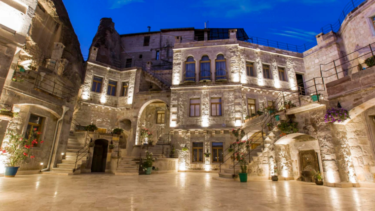 Imperial Cave Hotel na Capadócia