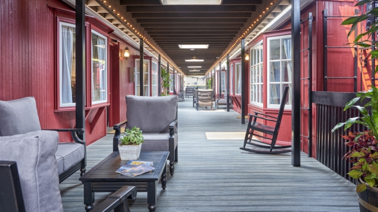 Napa Valley Railway Inn hotel vagão ferroviário
