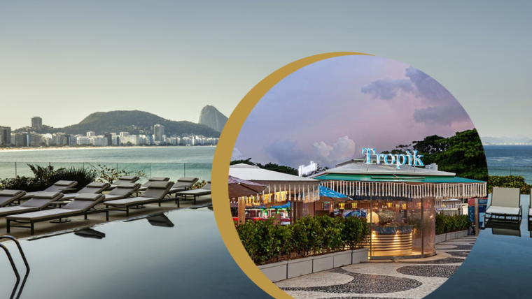 Quiosque Tropik | Fairmont Rio | Foto: divulgação