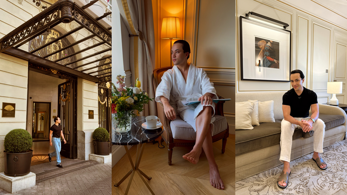 Vinicius Belo Mandarin Oriental Ritz, Madrid | Foto: Check Hotels