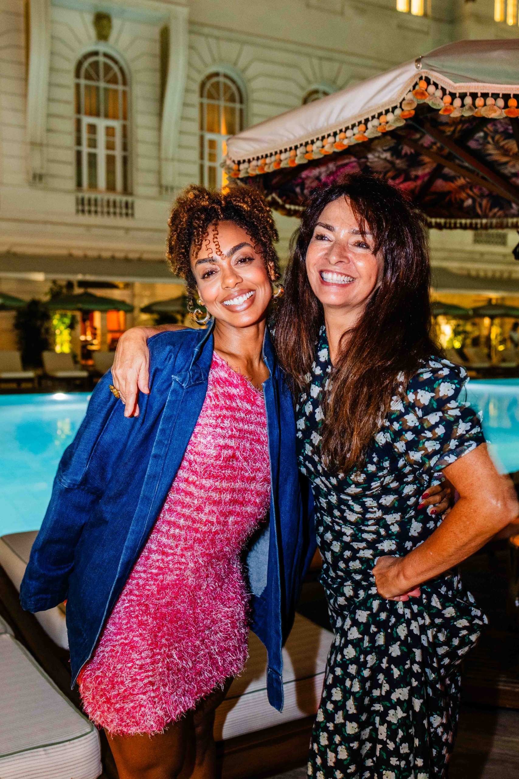 Dandara Mariana e Claudia Ohana no Belmond Copacabana Palace | Foto: Miguel Sá