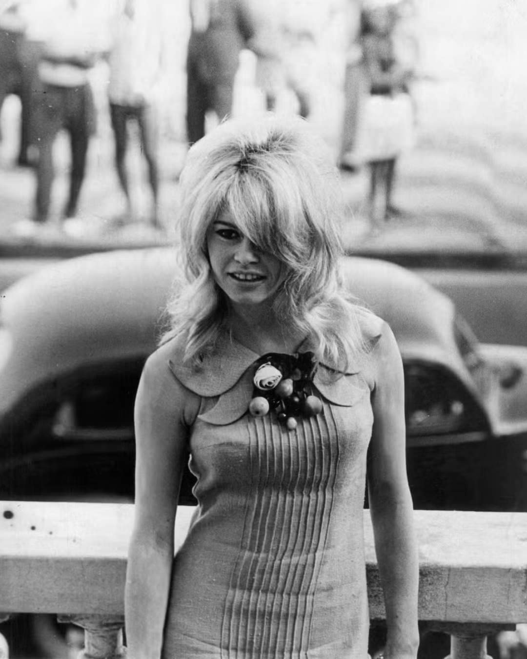 Brigitte no Hotel Copacabana Palace em 1964 | Foto: Reprodução